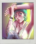 Chloe Price's nip slip Polaroid shot (Life is Strange) [RenX]