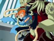 Gwen Filled With Vilgax's Tentacles