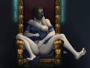 Hail the undying queen! Hail the Vile Bloods! (Bloodborne)