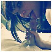 She's gonna clean that up