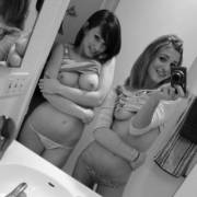 Two naughty girls selfpix