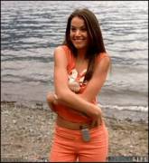 Showing us what shes got.