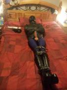 Strapped in and ready for lift-off