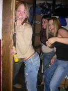 Wedgied in the store room