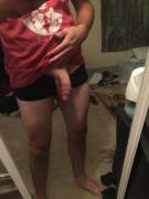 Circumcised white dude wiener, reporting in