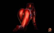 Darth Talon on all fours