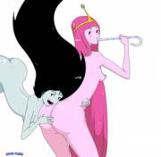 Marcy & Bubblegum (Adventure Time)