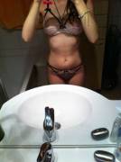 Tiny underwear. What do you think?