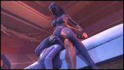 The prefect compliment to a warm pussy (Tali + Liara + MShep)