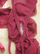 Super creamy on hot pink mesh & ruffles today!