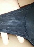 Moist & Pregnant Dirty Little Black Thong