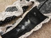 I got some sticky cum in these after 2 full days of wear... mmmm. (xpost r/fulloffantasies)