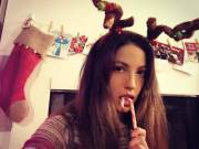 Jenna's holiday greeting pic.