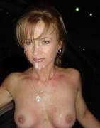 Milf Took A Load On Her Face