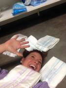 She is having a good day