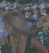 Samantha Fox's Boob Accidentally Pops Out