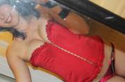 GTSiM of her red corset
