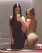 Rosie Mac (L) & friend