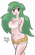 Palutena's new alternate costume
