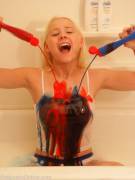 Pattycake getting messy