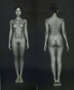 Leilani Dowding modeling before she got famous