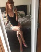 Yoga + Cleaning outfit. (From Instagram)