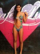 Painted Vietnamese girl