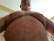 Looking up from below