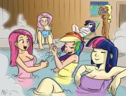 Fun at the spa [Artist: MegaSweet]