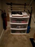 A trip to walmart later and all of our fancy toys are organized!