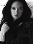 Hattie in Black and White.