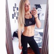 German fitness chick