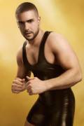 Leather singlet