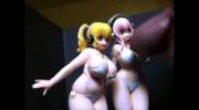 Sonico & Pochaco Share a Load (GIF included)