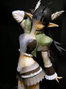 Semen on Figure: Black Hair Elf