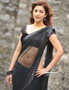 Shruti Haasan in Transparent saree