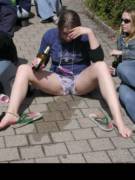 I swear I just spilled my beer...