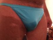 Little leak in panties (m)