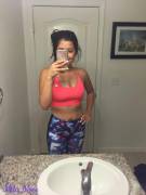 Can't say I didn't know these leggings are see through. You're welcome gym goers ;)