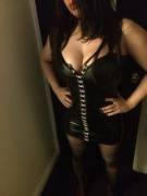 [F]irst post. I'm a 38 year old mom. I find the captions on this subreddit weirdly arousing. What do you think of mom's outfit?