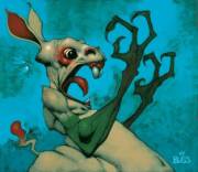 Transformation focused art from Magic: The Gathering