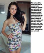 Choose what little she gives you (more in comments)