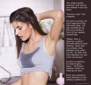 A sweaty cleanup [chastity, femdom, humiliation]