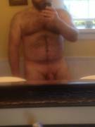 Quick Shower After Yard Work and a Motorcycle Ride