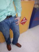 At work in the lab at my college. Hope the students don't notice