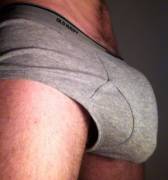 Different underwear, at least they're roomier