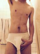 Twink (18) in tighty whiteys