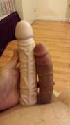 Me vs my gfs dildo