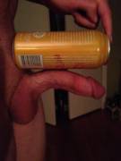 Me versus a 16oz can of amazing IPA