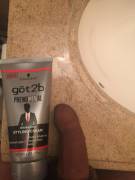 Do you all think I need to use the gel to get it even harder?